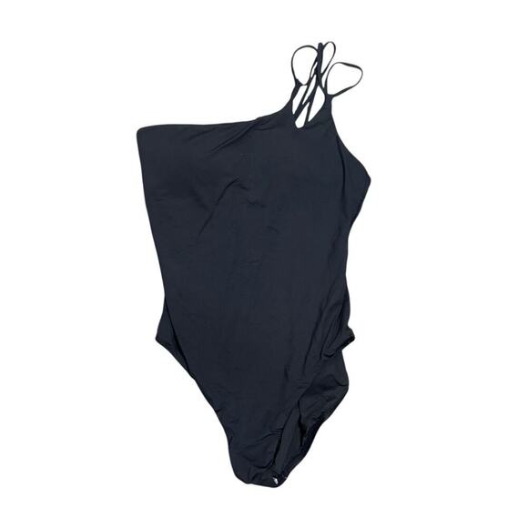 La Blanca Standard Island Goddess Strappy Shoulder One Piece Swimsuit 16 NWOT - Picture 4 of 11